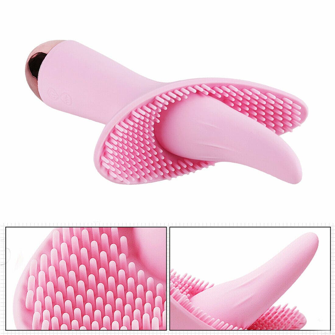 Vibrator Sex Toy for Women Tongue Licking G-Spot Massager Multispeed Rechargable