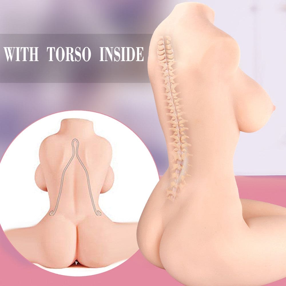 Realistic Love Dolls Masturbator Torso Bendable Joint Vagina Stimulator Sex Toys