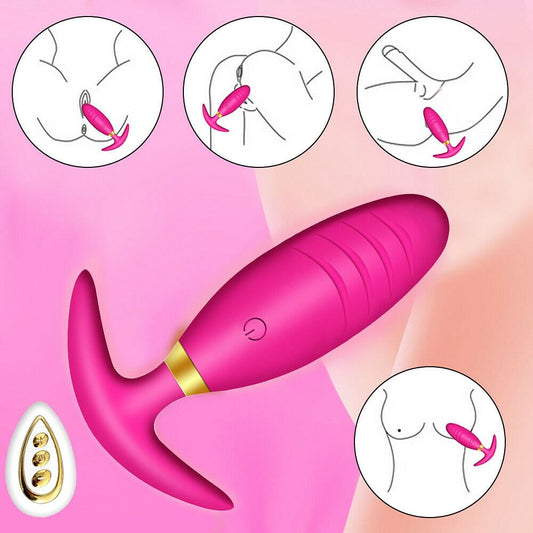 Anal Plug Vibrator Vagina Clitoral Stimulator Adults Sex Toys for Women Female - Yourlovelychoices