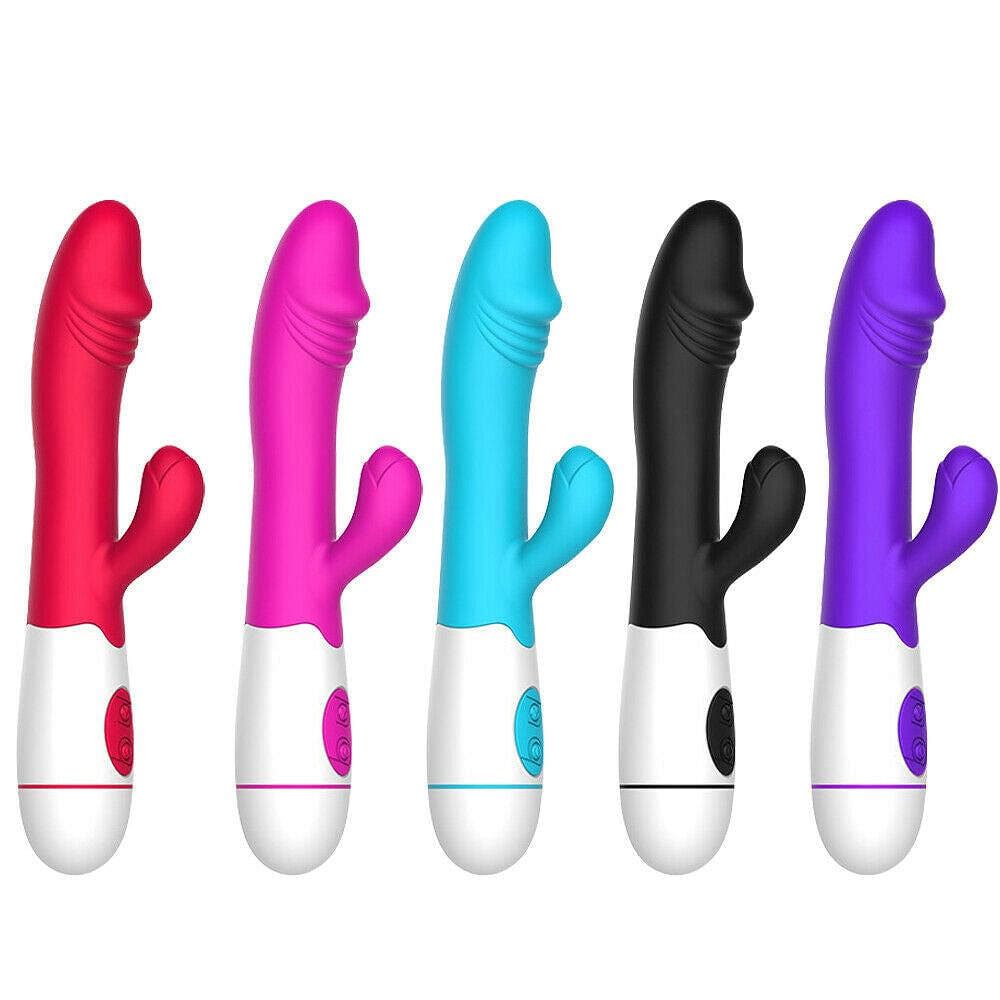 30 Speeds Vibrator Dildo G-Spot Clitoral Stimulator Orgasm Sex Toys for Women - Yourlovelychoices