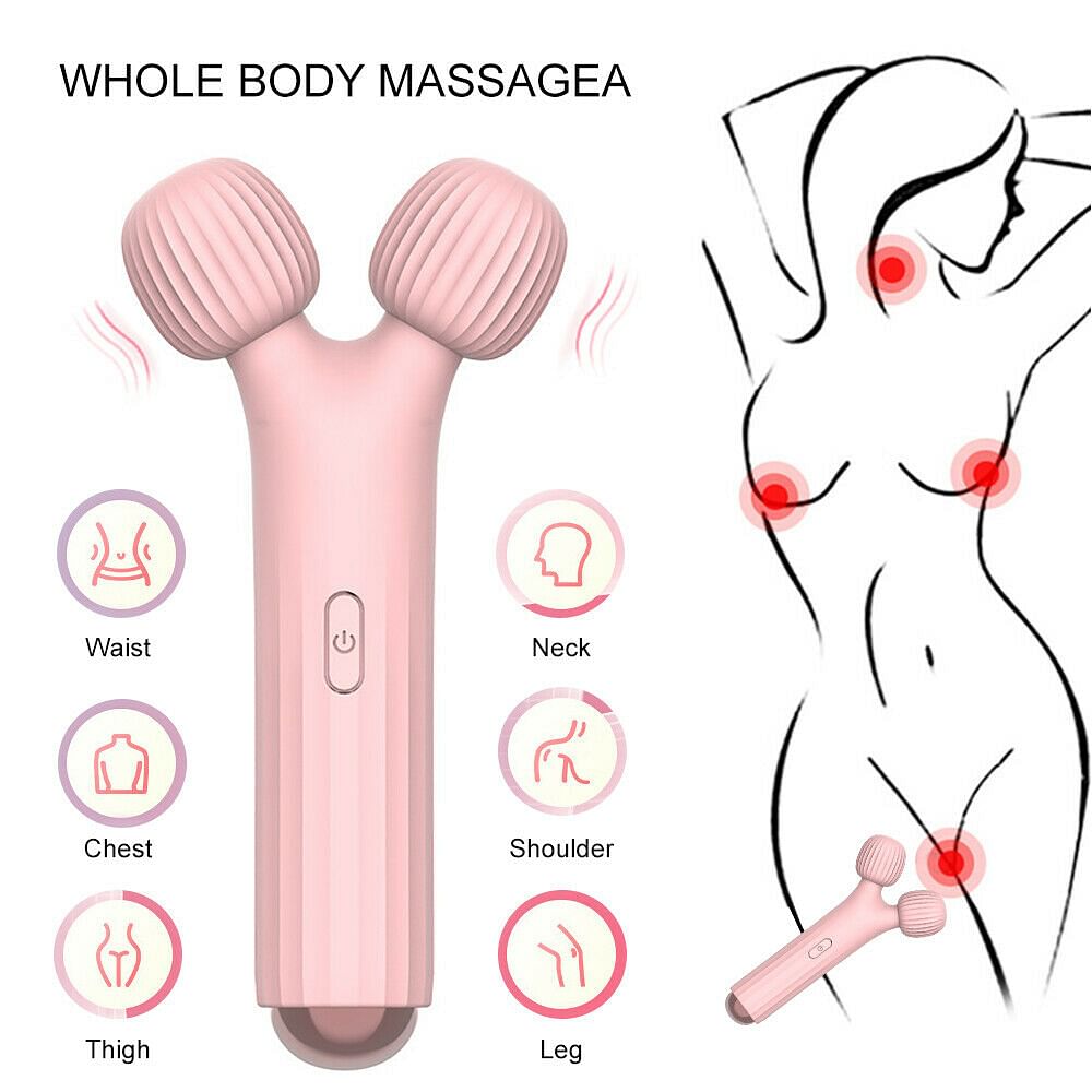 Magic Wand Vibrato Massager Bullet DoubleHead Vagina Clitoris Stimulator Sex Toy - Yourlovelychoices