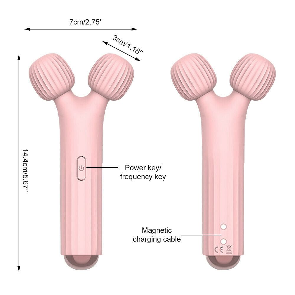 Magic Wand Vibrato Massager Bullet DoubleHead Vagina Clitoris Stimulator Sex Toy - Yourlovelychoices