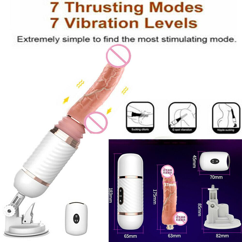 Remote Thrusting Dildo Vibrator Women Clit G-spot Stimulate Sex Machine Sex Toys - Yourlovelychoices