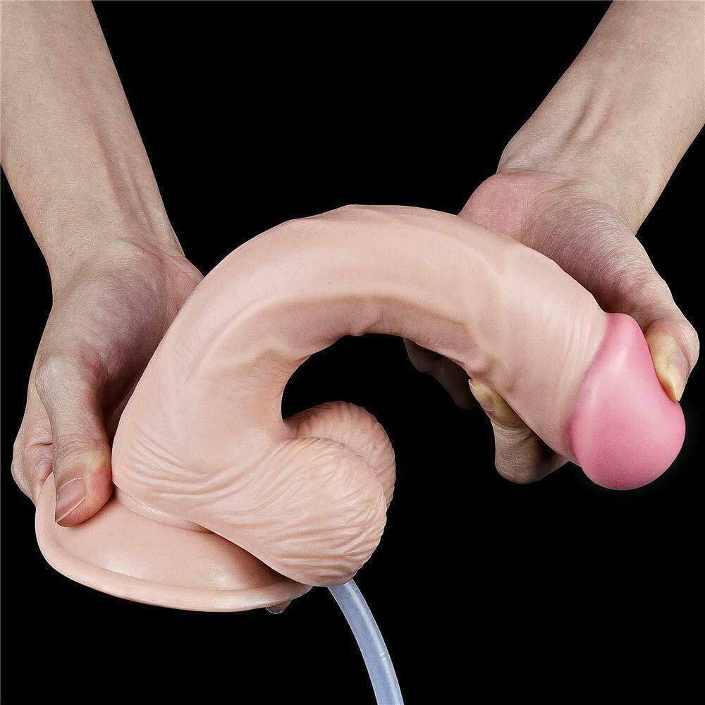 Large Squirt Penis Anal Sex Vibrator Toy Fr Women Men Orgasm Ejaculation Suction - secretera