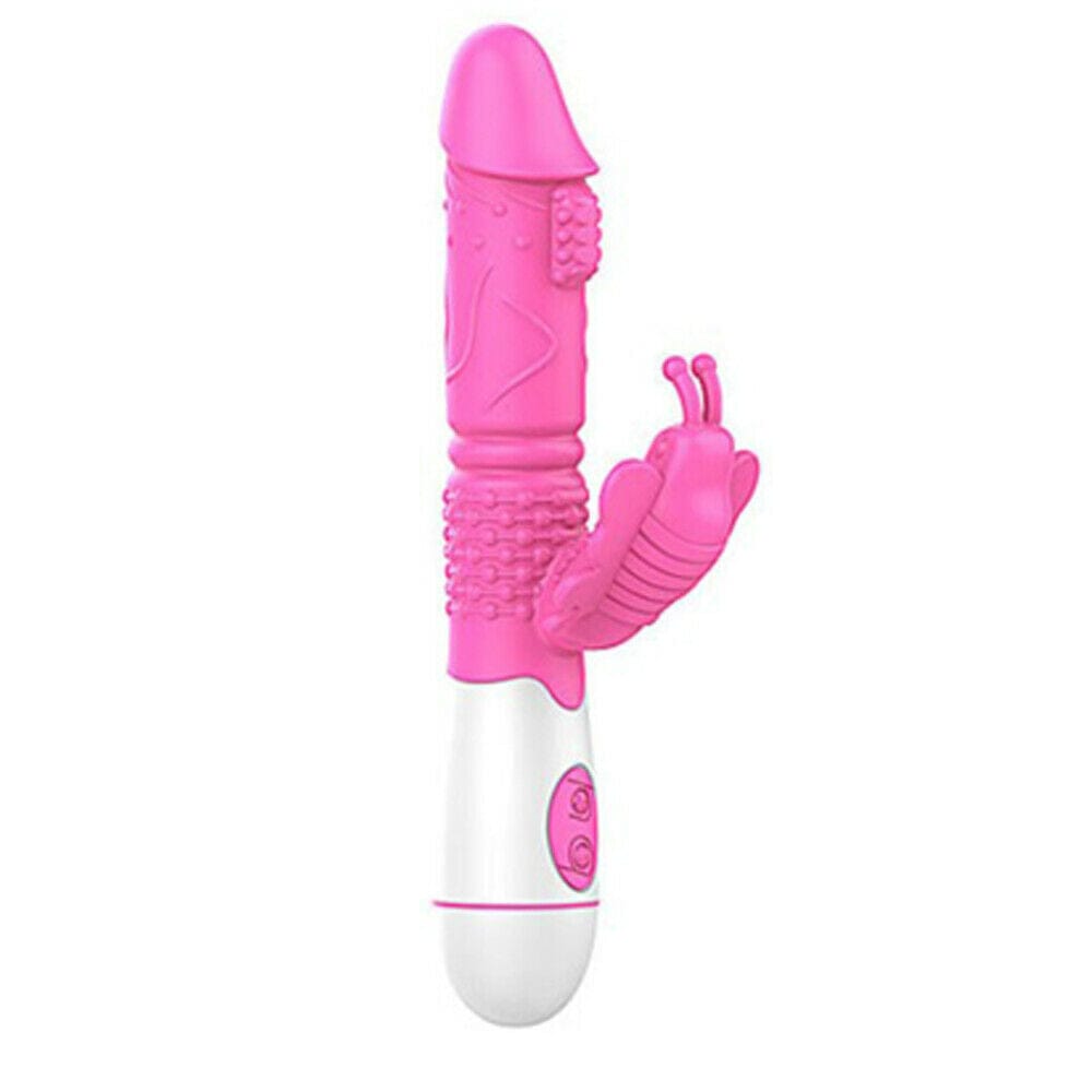 Stong Vibrating Rampant Rabbit Vibrator G Spot Clitoral Massger Dildo Sex Toys - secretera