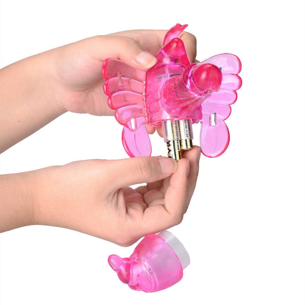 Wearable Butterfly Penis Vibrator Strap on Dildo Massager for Adult Sex Toys - secretera