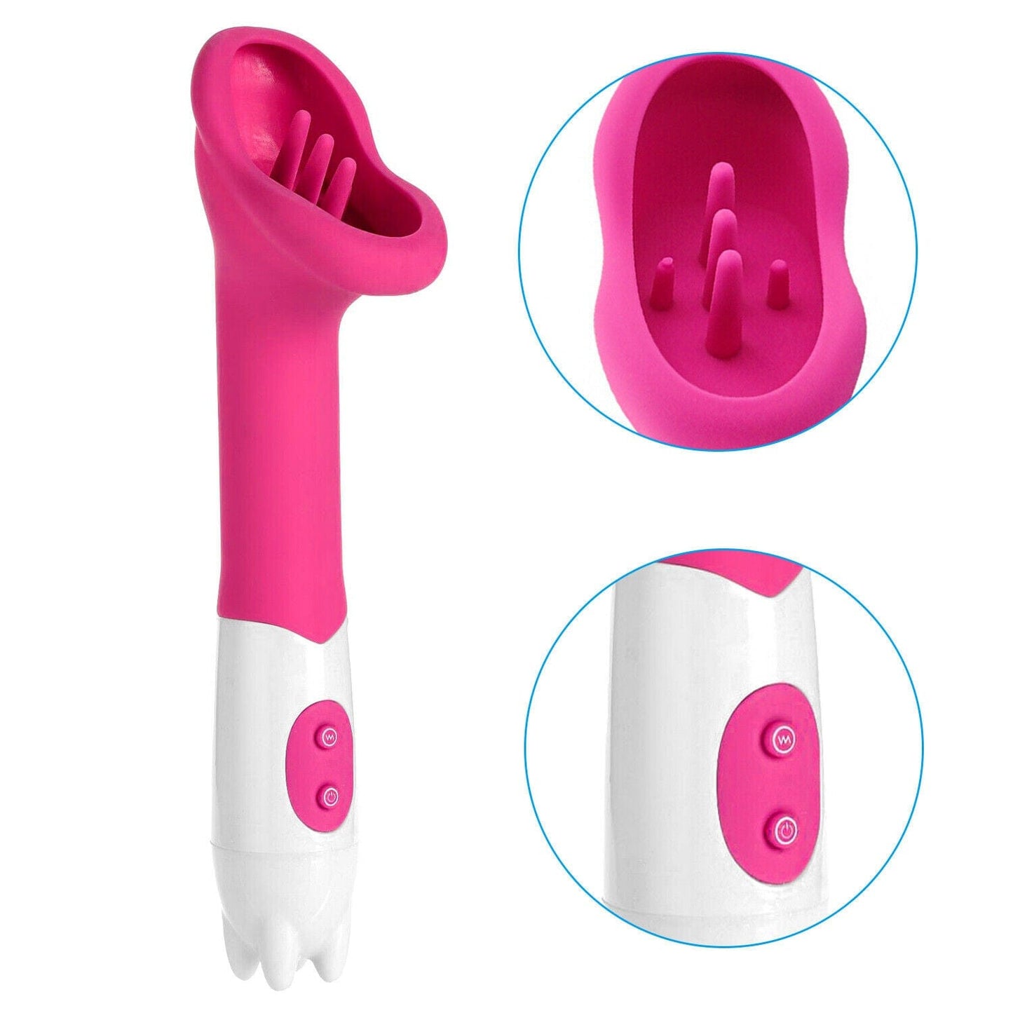 Vibrating G Spot Rabbit Vibrator Dildo Clit Stimulator Massage Sex Toys - secretera