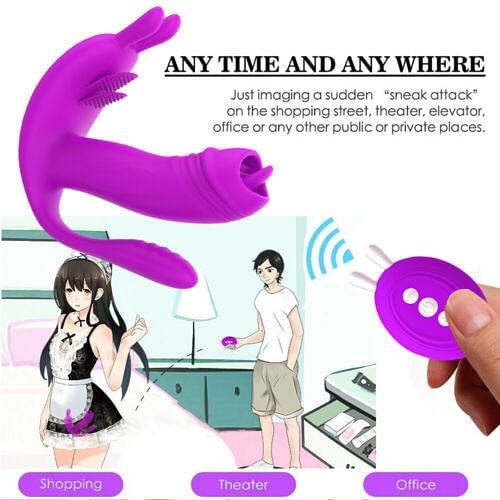 Remote Wearable Vibrator Egg Rabblit Clit Gspot Heated Masturbator Sex Toy - Yourlovelychoices