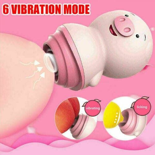 Tongue Licking Oral Sex Clit Vibrator G Spot Vagina Massager Sex Toys For Women - secretera